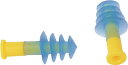 TRUSCO(トラスコ中山):耳栓 4段フランジタイプ 26dB TEK-26 耳栓 25dB(1組) TEK26 オレンジブック 4455754