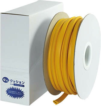 TRUSCO（トラスコ中山） 安心クッションはさみこみ型ロール巻き 30m イエロー TAC-930Y