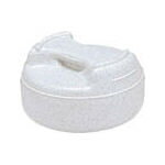 TRUSCO（トラスコ中山）:重石（おもし）丸型 2.5KG型 TW2.5-M 重石（おもし） 2.5KG型（1個） TW2.5M オレンジブック 4146646