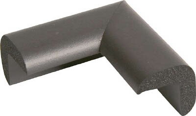 TRUSCO（トラスコ中山） 安心クッション コーナー用 小 1個入り ブラック TAC-32