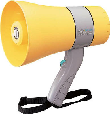 ユニペックス 防滴形メガホン 6W ホイッスル付 TR-215WA