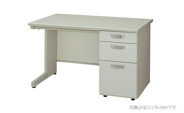 Other - 【法人限定】【地域制限有】【メーカー直送】ナイキ 事務用デスク:NED型デスク NED117B-AWH