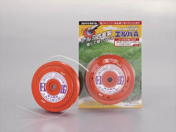 三陽金属の一覧はこちら【用途】草刈機用【仕様】外径(mm)：120　高さ(mm)：30【製造国】日本【パッケージサイズ】縦（mm）：210横（mm）：155高さ（mm）：30重さ（g）：240JANCD:4984037005534【銀行振込・コンビニ決済】等前払い決済予定のお客様へ当商品は弊社在庫品ではなく、メーカー在庫品です。在庫確認後に注文確認を行い、お支払いのお願いを送信させて頂きます。休業日、14:00以降のご注文の場合は翌営業日に上記手続きを行います。お時間が掛かる場合がございます。
