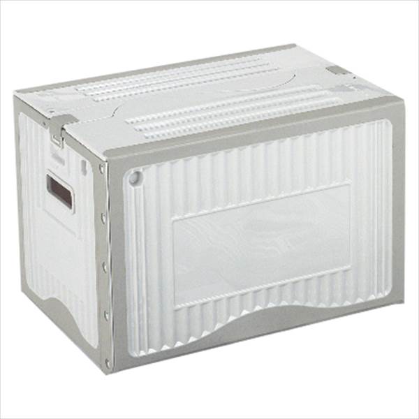 岐阜プラスチック工業 リスボックス グレー ライトグレー/グレー 幅457×奥324×高310mm 容量：40リット..