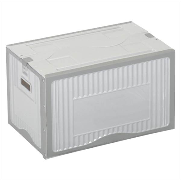 岐阜プラスチック工業 リスボックス グレー ライトグレー/グレー 幅530×奥346×高325mm 容量：53リット..