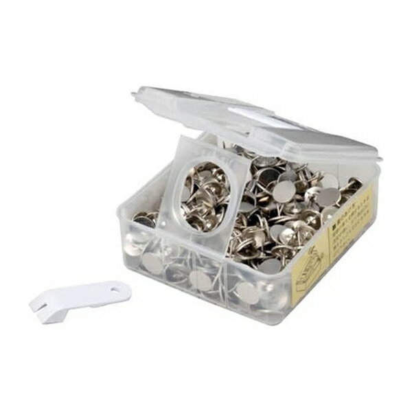 ベロス 二重画鋲ニッケル 500本 SB-500 事務用品 文房具 筆記具 ファイル 机上整理 梱包 掲示 SB-500 0..