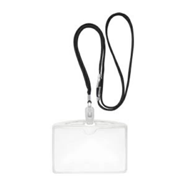 クラウン 吊下げ名札エコノミータイプ 10枚入 黒 10枚 CR-NF62-B 事務用品 文房具 筆記具 ファイル 机上整理 証明 名札 CR-NF62-B 01400