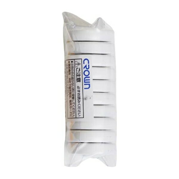 樂天商城 - クラウン スクールマグタッチ30mm（10個入） CR-MG301S-W 事務用品 文房具 筆記具 ファイル 机上整理 梱包 掲示 14778