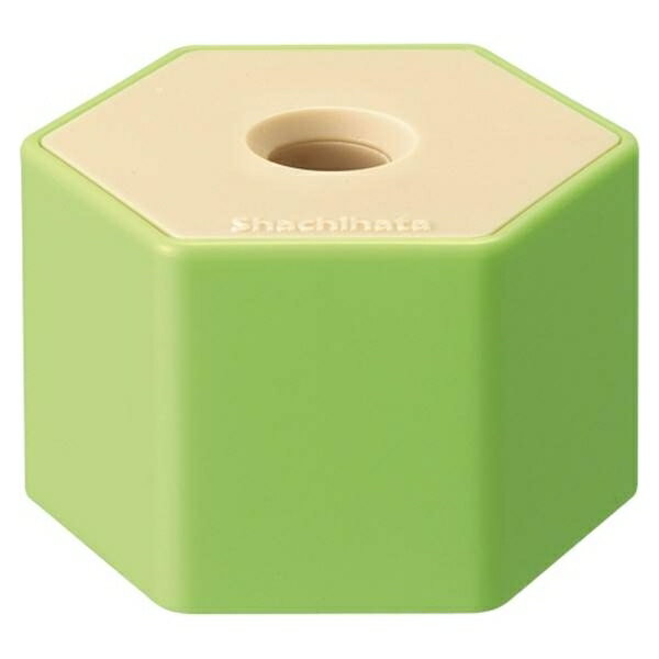 シヤチハタ ケズリキャップ グリーン ZKC-A3/H 事務用品 文房具 筆記 ファイル 机上整理 学習 幼児 児..