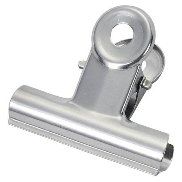 Binder Clip - ベロス ステンレス目玉クリップ ブリスターパック入 中 クリップ幅:50mm 綴じ枚数:約130枚 STC-351 事務用品 文房具 筆記具 ファイル 机上整理 梱包 とじる クリップ幅50mm 綴じ枚数約130枚 STC-351 19535