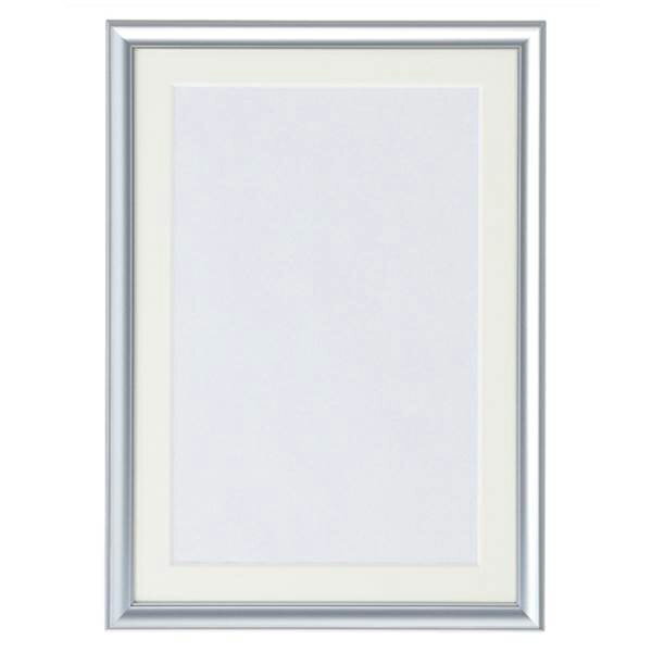 クラウン アルミ写真額 六切ワイド 外寸：縦360×横260mm CR-GA116A-AL CR-GA116A-AL 事務用品 文房具 ..