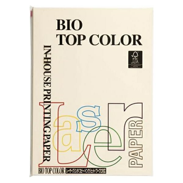 伊東屋 バイオトップカラー A4判 100枚入 80g 100枚 クリーム BT101 クリーム 事務用品 文房具 筆記具 ..