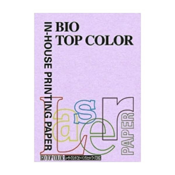伊東屋 バイオトップカラー A4判 100枚入 80g 100枚 ラベンダー BT110 ラベンダー 事務用品 文房具 筆..