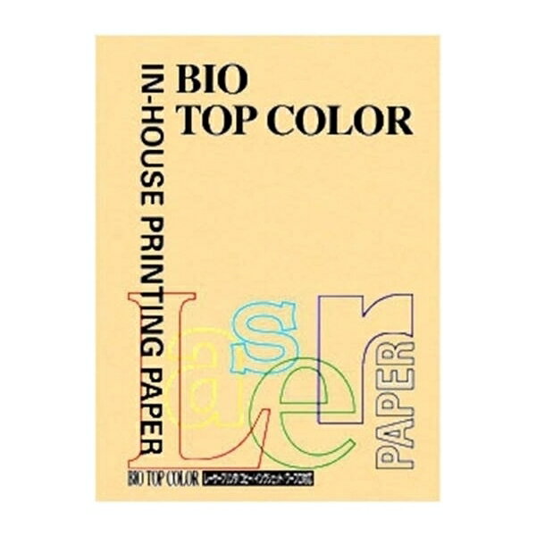 伊東屋 バイオトップカラー A4判 100枚入 80g 100枚 サーモン BT115 サーモン 事務用品 文房具 筆記具 ..