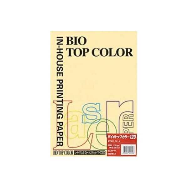 伊東屋の一覧はこちら【メーカー品番】BT301【本体色】クリーム【入数】50枚●規格：A4判●坪量：120g／m2●四六判換算：103．2kg●紙厚：0．159mm●対応プリンタ：熱転写，モノクロレーザー，カラーレーザー，インクジェットJANCD:4944257009156【銀行振込・コンビニ決済】等前払い決済予定のお客様へ当商品は弊社在庫品ではなく、メーカー在庫品です。在庫確認後に注文確認を行い、お支払いのお願いを送信させて頂きます。休業日、14:00以降のご注文の場合は翌営業日に上記手続きを行います。お時間が掛かる場合がございます。