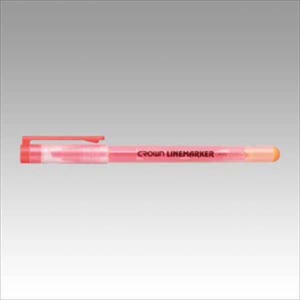 クラウン クラウンラインマーカー 太字 【インク色:オレンジ】 CR-LM8-O CR-LM8-O 事務用品 文房具 筆..