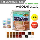【5/5限定!抽選で最大100%ポイントバック★要エントリー】和信ペイント 水性ウレタンニス 食品衛生法 低臭 木工 組立家具 木部 床 手すり 長持ち