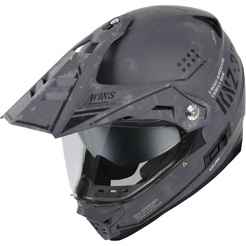 WINS X-ROAD フルフェイスヘルメット　XL 数量限定】X-ROAD FREE RIDE マットカモグレー（エックス