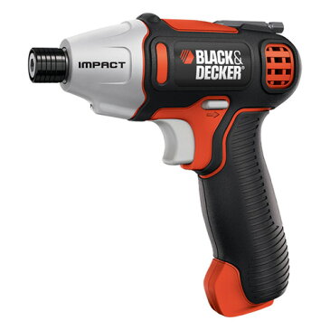 BLACK & DECKER:7.2V インテリアソフトインパクト ISD72