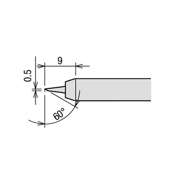 樂天商城 - goot（グート）（太洋電機産業） 替こて先 RX-80GASPH用 RX-80HRT-PH0.5C