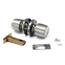 ハイロジック:握玉タイプ 室内錠 空錠 バックセット60mm NP260 カラー空錠 カギなし バックセット