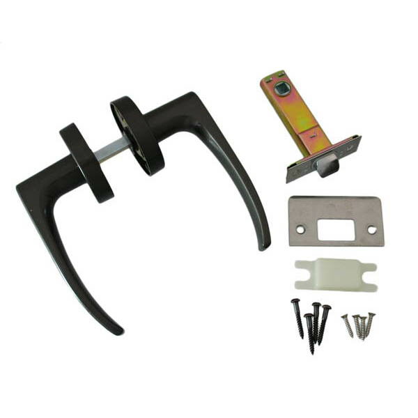 ハイロジック GIAレバー32A 室内錠 空錠 ブロンズ バックセット60mm NP32A-O-B