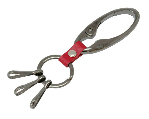 大一鋼業 カラビナキーホルダー （ブラックニッケル） CK-2 CK-2