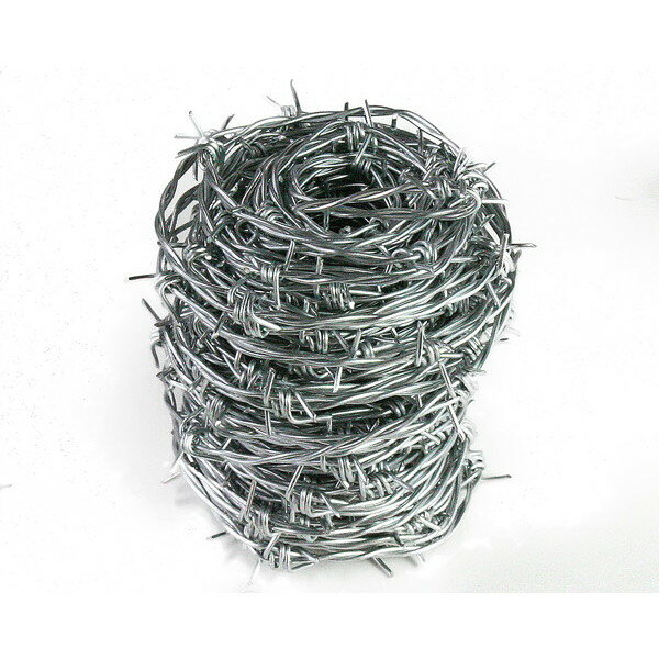 ハイロジック 有刺鉄線バーブ 20m巻 入数1巻 （20m） K-981