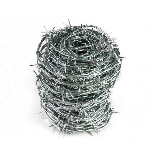 ハイロジック 有刺鉄線バーブ 100m巻 入数1巻 （100m） K-982