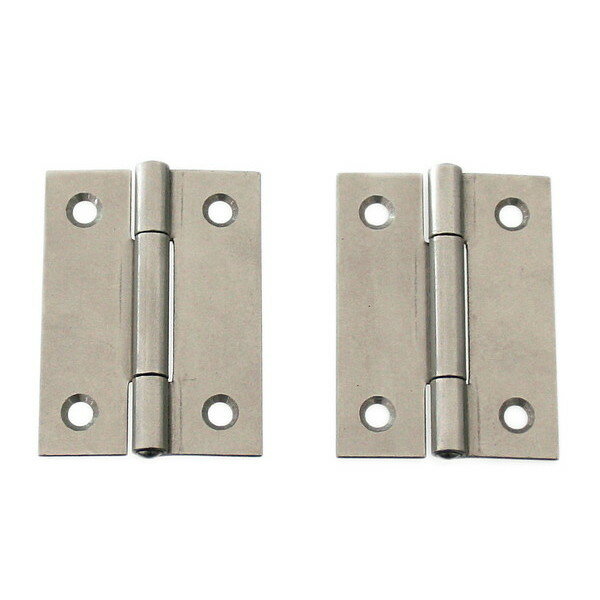 ハイロジック:鉄蝶番 51ミリ 入数1袋 （2枚） 72624 家具・タンスの蝶番（丁番）シリーズ