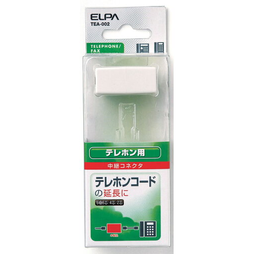 ELPA(エルパ):中継コネクター6極6芯 TEA-002 TEA-002 ELPA(エルパ):中継コネクター6極6芯 TEA-002 TEA-002
