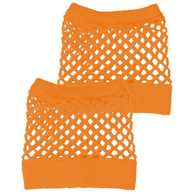 【9/1限定 全品ポイント最大25倍】 アーテック:カラーメッシュリストバンド オレンジ 2773 運動会・発表会・イベントダンス・応援・演技・イベント