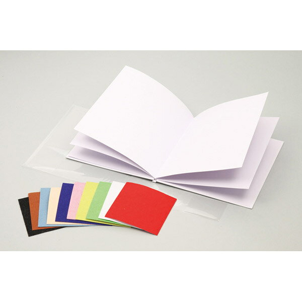 アーテック 絵本作り薄（12ページ）フェルトシール付 13117