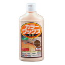 アトムハウスペイント:カラーワックス 500ML ディープブラウン 4971544211916 傷かくし 補修 着色 つや出し フローリング 床暖房 抗菌剤