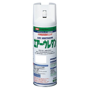 イサムエアゾール工業:エアーウレタン 315ML ホワイト