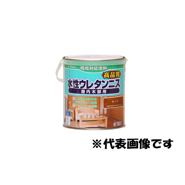 あす楽 和信ペイント:水性ウレタンニス 0.7L 透明クリヤー 4965405115307 食品衛生法 低臭 木工 組立家具 木部 床 手…