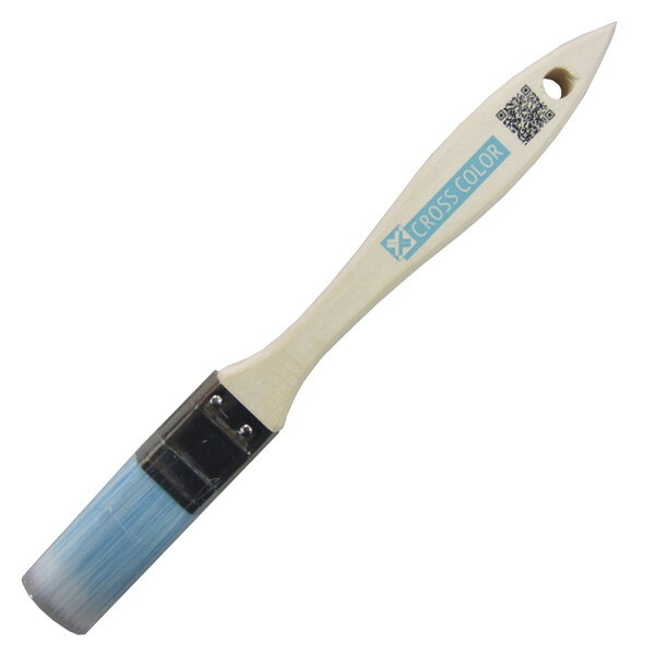 アトムハウスペイント クロスカラー刷毛 1インチ 4971544334400 ワークショップ ホビー 化繊 クロスカラー
