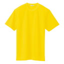AITOZ(アイトス):クールコンフォート半袖Tシャツ (ポケット無し) (男女兼用) イエロー 4L 10574 吸汗速乾 10574