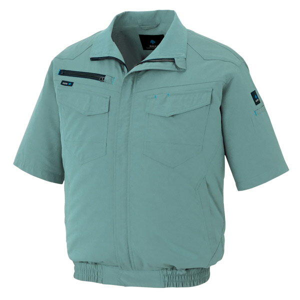 AITOZ（アイトス） 半袖ブルゾン 空調服 （R） （男女兼用） ターコイズ M 2998