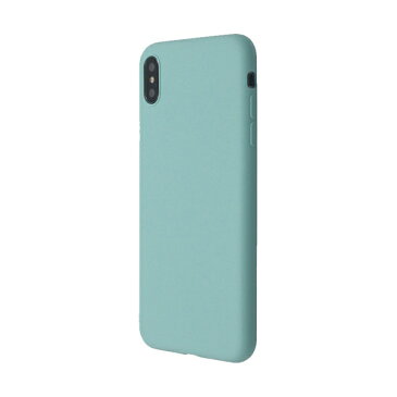 JM(ジェイエム):ソフトケース 汚れに強い リキッドシリコン素材/EXTRA SLIM SILICONE CASE iPhoneXS/iPhoneX Sea Blue BLJMCS1001-SB