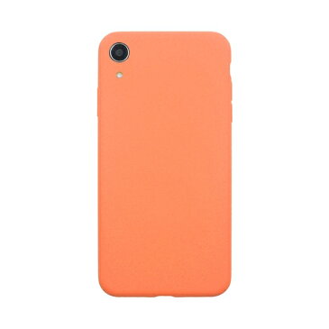 JM(ジェイエム):ソフトケース 汚れに強い リキッドシリコン素材/EXTRA SLIM SILICONE CASE iPhoneXR Peach BLJMCS1012-PH