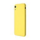 JM（ジェイエム）:ソフトケース/EXTRA SLIM SILICONE CASE iPhoneXR Yellow BLJMCS1012-YW【メーカー直送品】