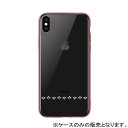 Devia（デヴィア）:iPhoneXS Maxソフトケース クリア 本物スワロフスキー iPhoneのデザインが引立つ メッキ風 BXDVCS2024-RG【メーカー直送品】