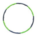 あす楽 DABADA（ダバダ）:フラフープ グリーン HULAHOOP フラフープ ダイエット フィットネス DABADA（ダバダ） hulahoop お腹 引締め ダイエット 大人用 組立式 セルフメンテナンス 免疫