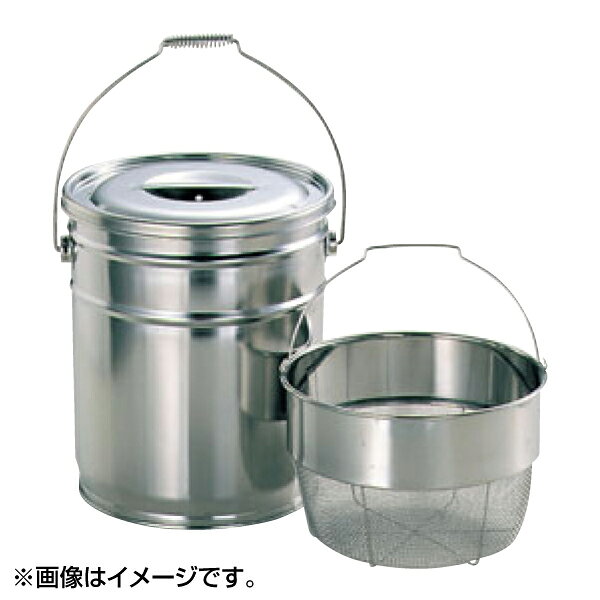 EBMの一覧はこちら■サイズ(mm) ： φ300×H345■内寸1(mm) ： φ285■容量 ： 18L■材質 ： 18-8ステンレスJANCD:4934481203116【銀行振込・コンビニ決済】等前払い決済予定のお客様へ当商品は弊社在庫品ではなく、メーカー在庫品です。在庫確認後に注文確認を行い、お支払いのお願いを送信させて頂きます。休業日、14:00以降のご注文の場合は翌営業日に上記手続きを行います。お時間が掛かる場合がございます。