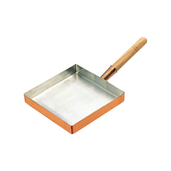 丸新銅器 銅 玉子焼 関東型 15cm 0497600