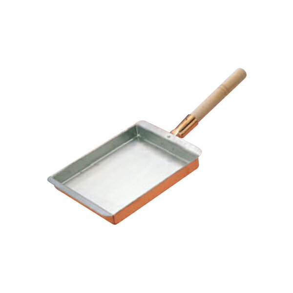 丸新銅器:銅 玉子焼 関西型 16.5cm 0498600