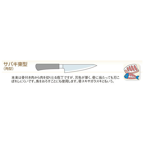 イチネンネットのEBM:E-pro PLUS 骨スキ 角型 15cm ブラック 8735460｜アングル3