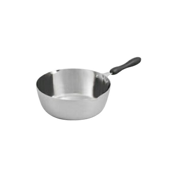 EBM 三層鋼 クラッド プラ柄雪平鍋 2284000