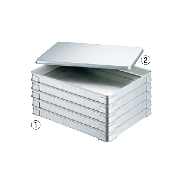 EBM アルマイト 餃子バット 特大 8475200